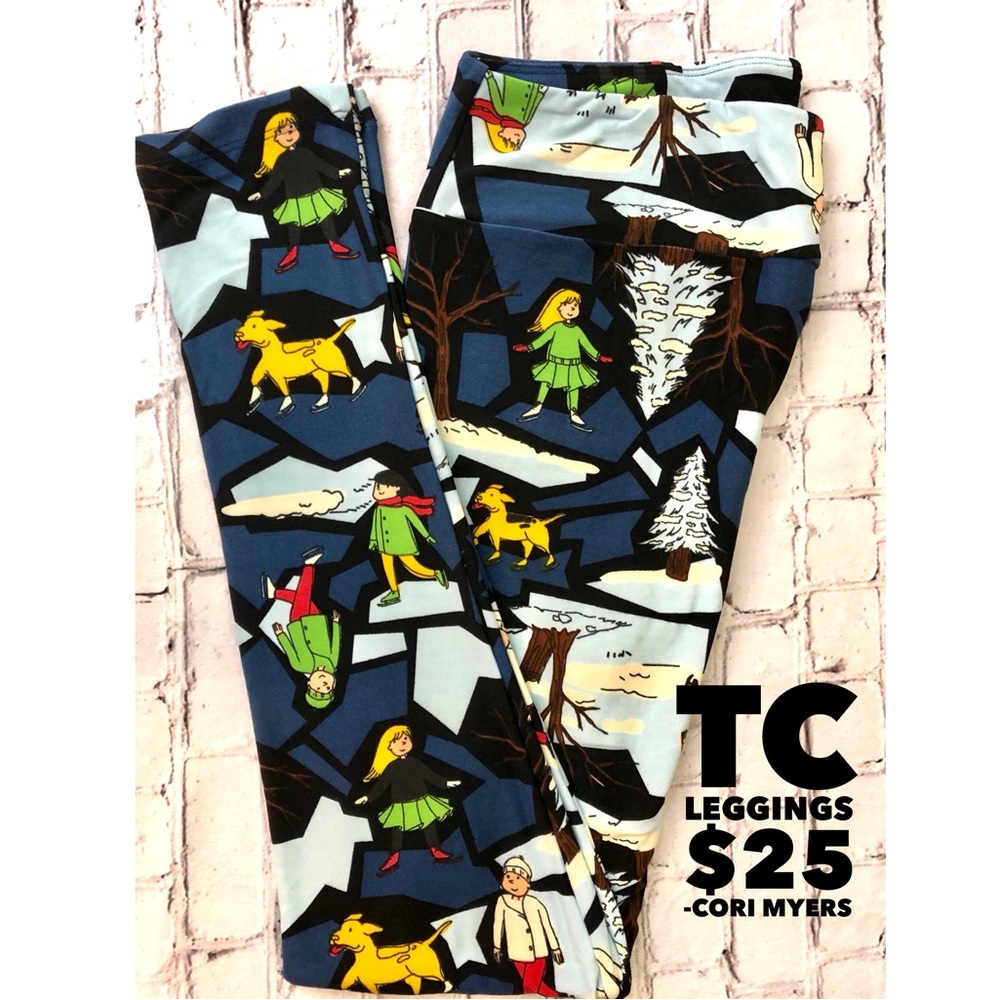 Lularoe Holiday Leggings NWT